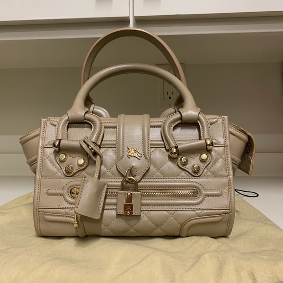 Burberry Handbags - Burberry Mini Manor Tan Burberry Handbags - Burberry Mini Manor Tan